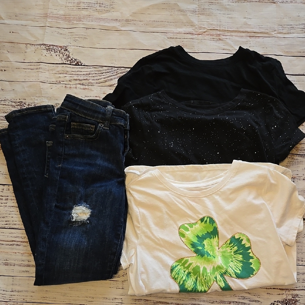 Cat & Jack 4 Piece Bundle SZ 8-12